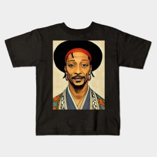 katt williams japanese look,humor Kids T-Shirt